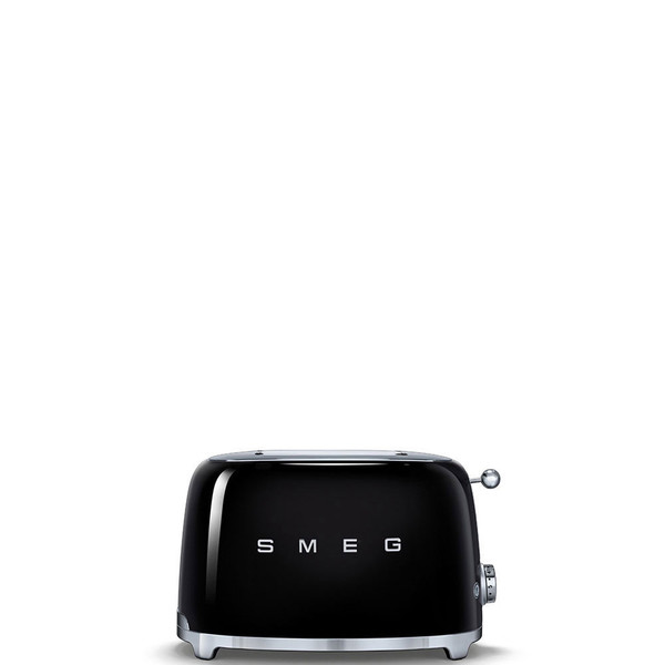 Smeg TSF01BLUK 2ломтик(а) 950Вт Черный тостер