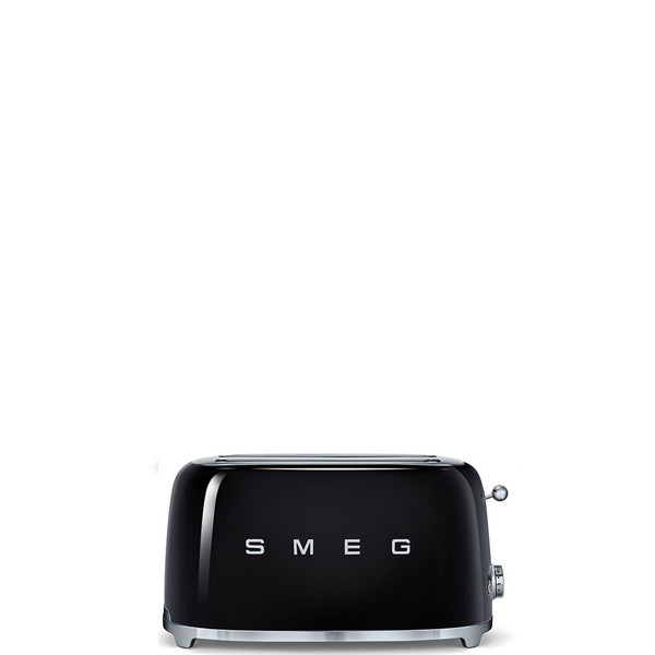 Smeg TSF02BLUK 4slice(s) 1500W Black toaster