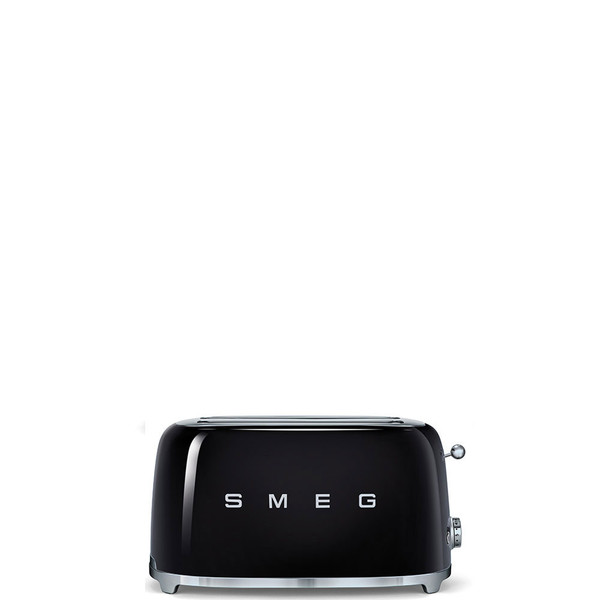 Smeg TSF02BLUK 4ломтик(а) 1500Вт Черный тостер