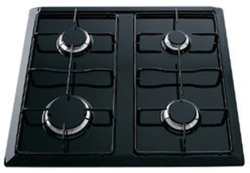 Pelgrim GKV 101 gas heater built-in Gas hob Black