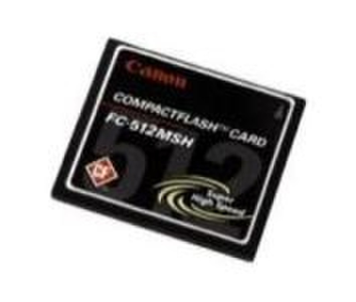 Canon Compact Flash Memory Card 512MB 0.5GB CompactFlash memory card
