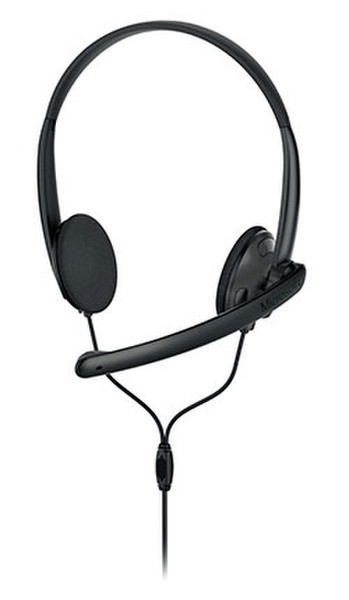 Microsoft LifeChat LX-1000 Binaural Kopfband Schwarz Headset