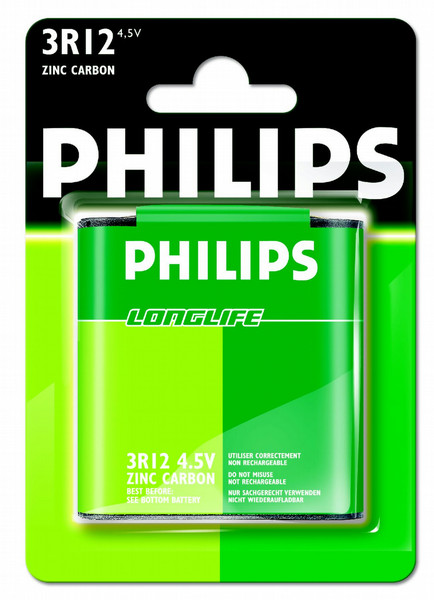 Philips LongLife Батарея 3R12/01B