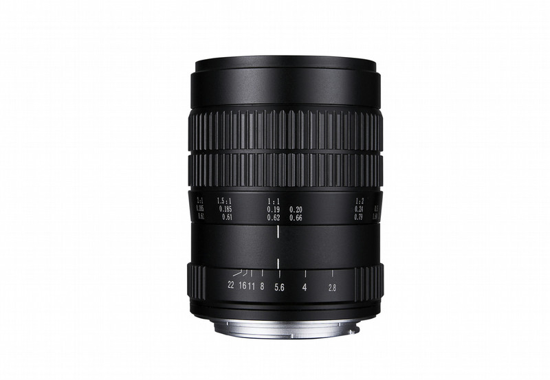Laowa 60mm f/2.8 2:1 Ultra-Macro Nikon-F Беззеркальный цифровой фотоаппарат со сменными объективами / Зеркальный фотоаппарат Macro lens Черный