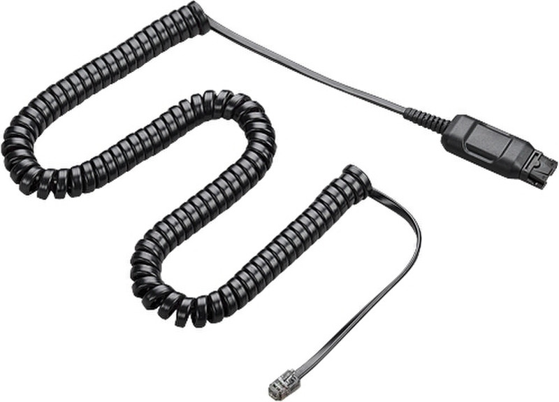 Plantronics HIC Adapter Cable Черный кабель питания