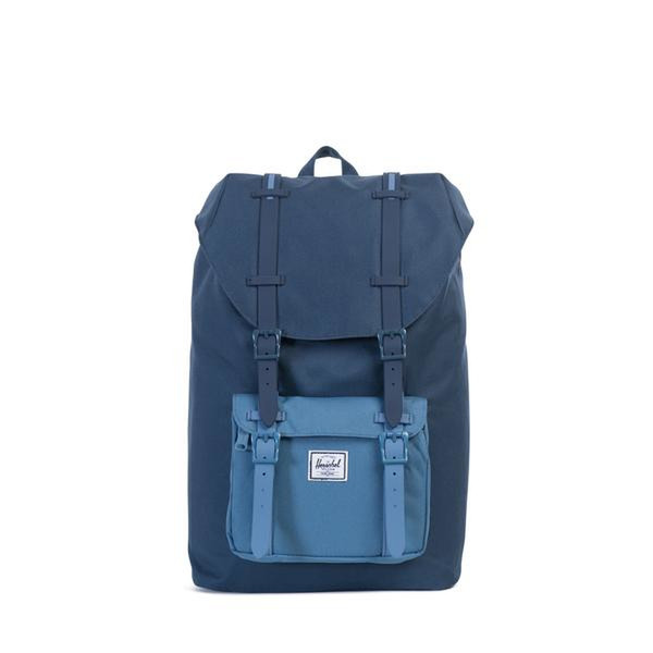 Herschel Little America Nylon Blau Rucksack