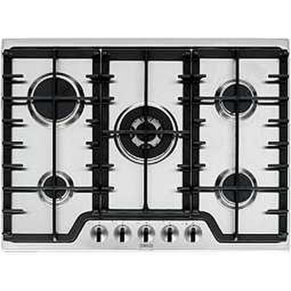 Zanussi ZGM784IXC gas heater built-in Gas hob Silver