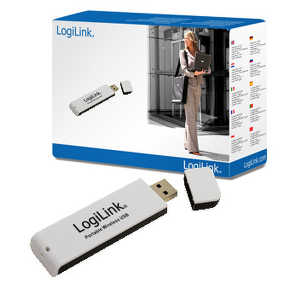LogiLink WLAN USB 2.0 Adapter 480Mbit/s Netzwerkkarte
