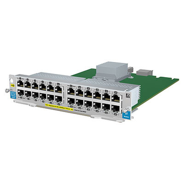 Hewlett Packard Enterprise 24-port 10/100/1000 PoE+ zl модуль для сетевого свича