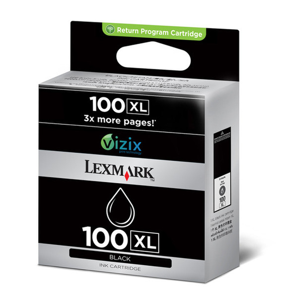 Lexmark 100XL Black ink cartridge