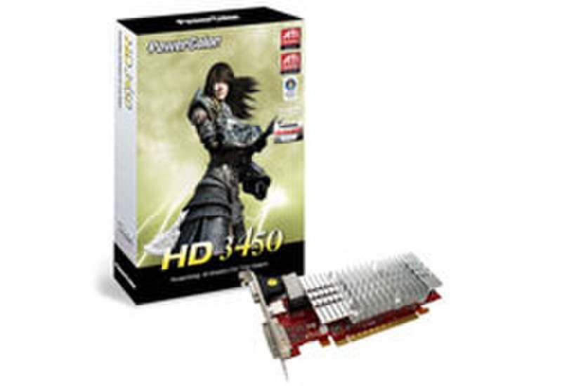 PowerColor R62BL-ND3H GDDR2 graphics card