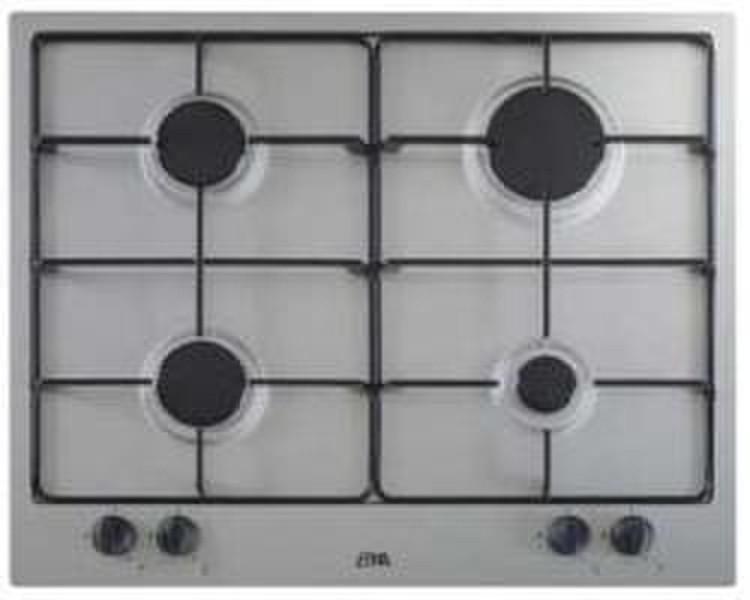 ETNA A022H/V Avance gas heater solo (62 cm) built-in Gas hob Silver