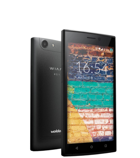Wolder WIAM #51 Dual SIM 4G 8GB Black smartphone