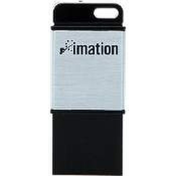 Imation Atom Black 16GB 16ГБ USB 2.0 Тип -A Черный USB флеш накопитель