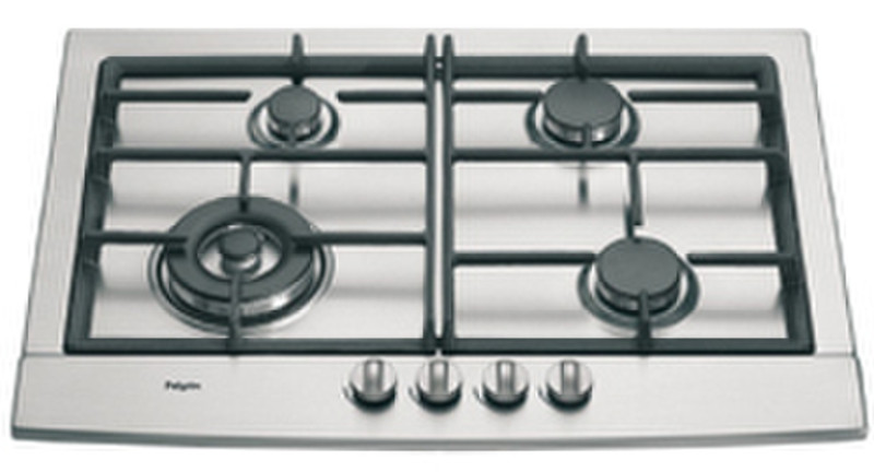 Pelgrim GKB 472 W gas heater built-in Gas hob Silver