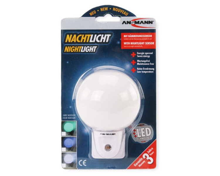 Ansmann Nachtlicht NL3W White baby night-light