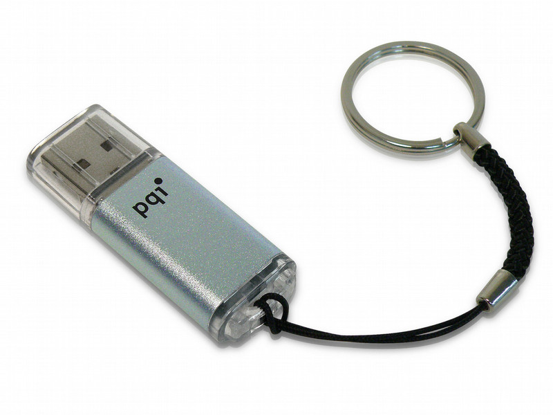 PQI U273 8GB silver 8GB USB 2.0 Typ A Silber USB-Stick