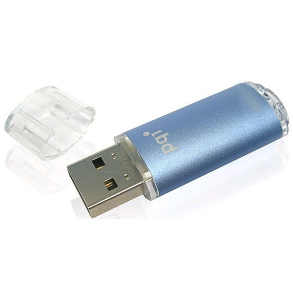 PQI U172P 8GB blue 8ГБ USB 2.0 Тип -A Синий USB флеш накопитель