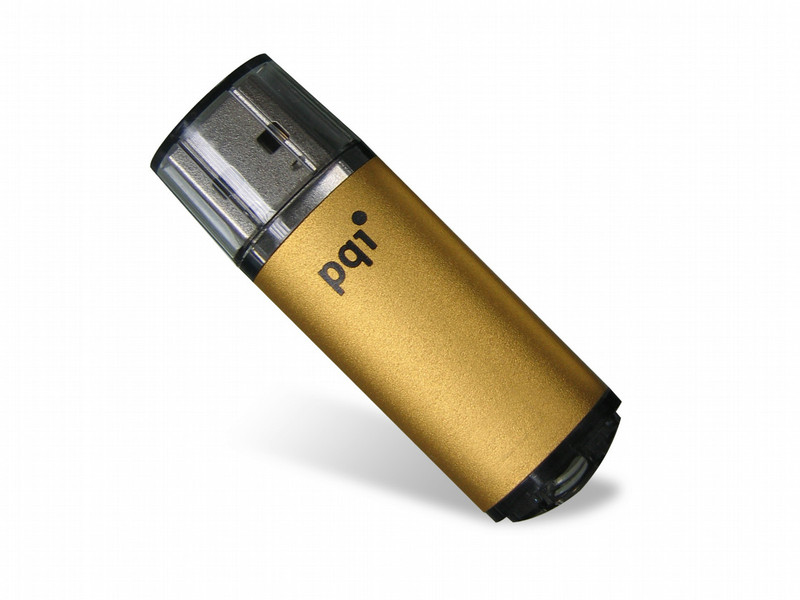 PQI U172P 8GB Gold 8GB USB 2.0 Typ A USB-Stick