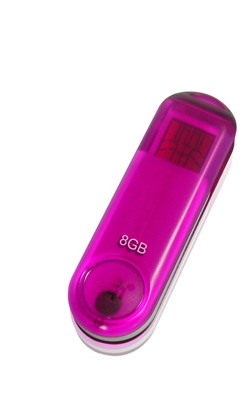 PQI i261 8GB pink 8GB USB 2.0 Type-A Pink USB flash drive