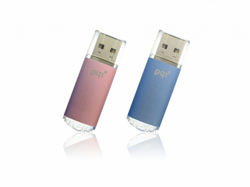 PQI U172P 4GB Blue 4ГБ USB 2.0 Тип -A Синий USB флеш накопитель