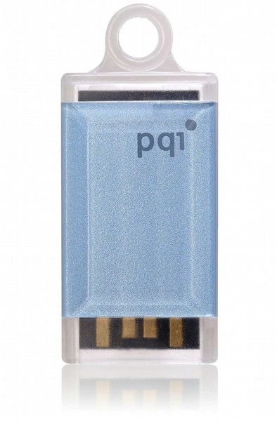 PQI i815plus 8GB blue 8ГБ USB 2.0 Тип -A Синий USB флеш накопитель