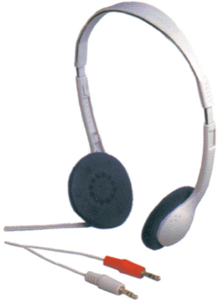 Gembird MHP-101 Ohraufliegend Weiß Kopfhörer
