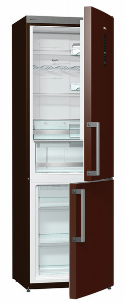 Gorenje NRK6192MCH Freestanding 307L A++ Chocolate fridge-freezer