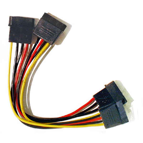 Antec Serial ATA Power Adapter 0.108м Черный кабель питания