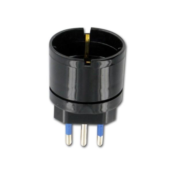 Nilox 07NXAD0000004 CEI 23-16/VII (10A/250V ) M CEE 7/4 (16A/250V) F Black cable interface/gender adapter