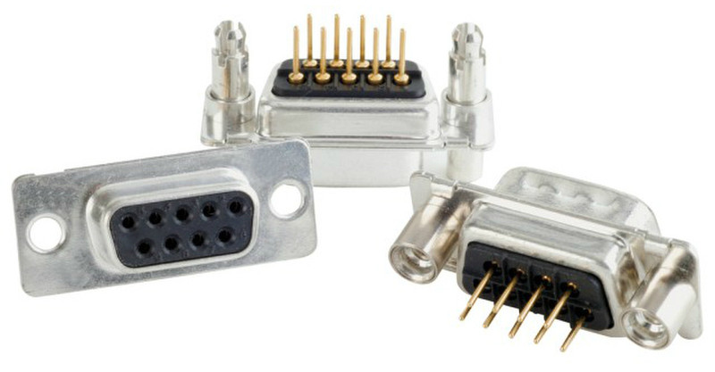 Conec 164A12029X D-SUB Socket Black,Silver wire connector