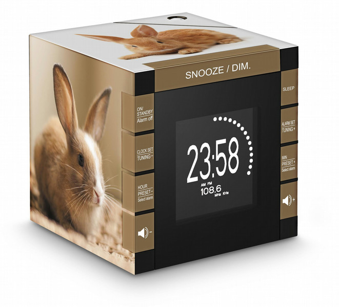 Bigben Interactive Alarm Clock with Projector radio