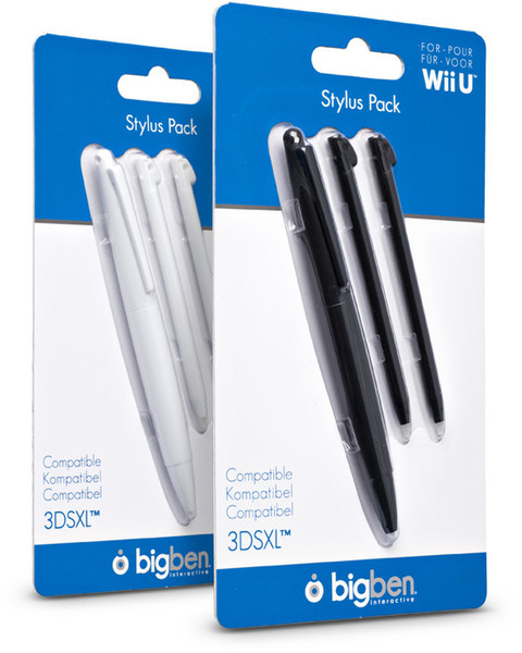 Bigben Interactive WIIUSTYLUS Schwarz Eingabestift