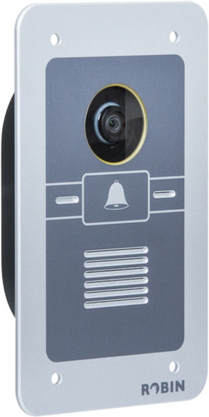Robin C02050 5МП Алюминиевый, Серый видеодомофон