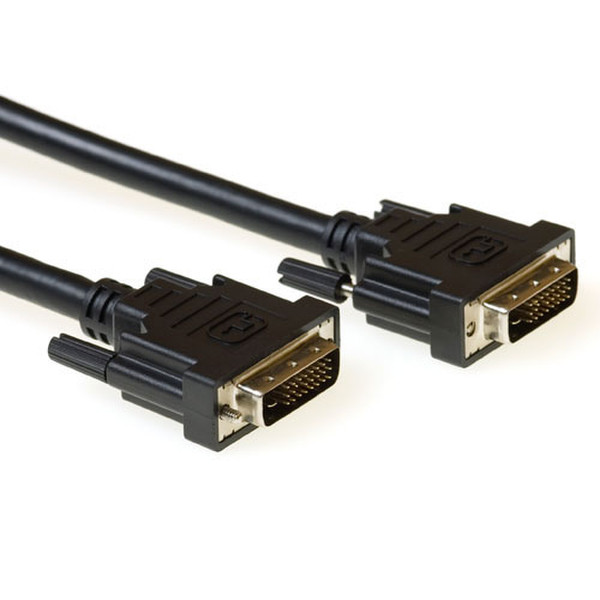 Advanced Cable Technology AK3829 0.5m DVI-D DVI-D Black DVI cable