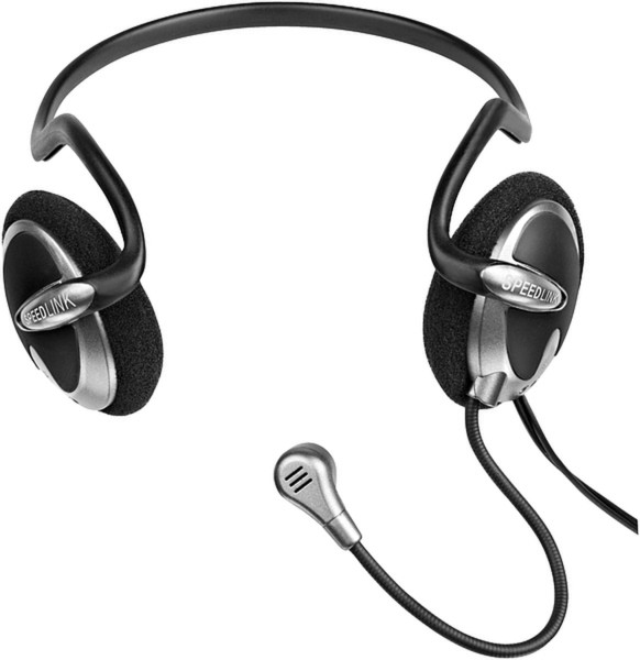 SPEEDLINK Picus Stereo PC Headset Binaural Black headset