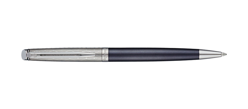 Waterman Hemisphere Saphir Nocturne Twist retractable ballpoint pen Синий