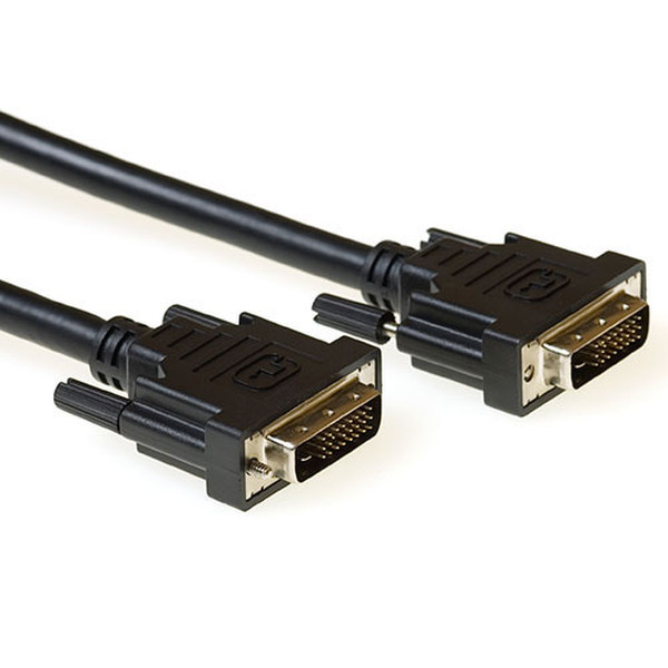 Advanced Cable Technology AK3833 1m DVI-D DVI-D Black DVI cable