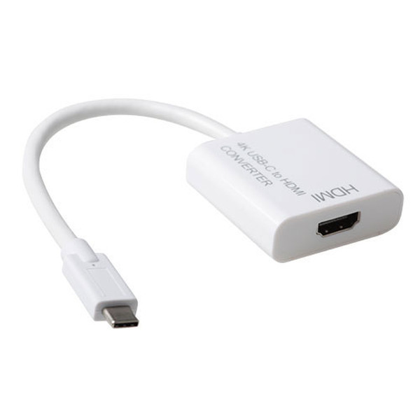Advanced Cable Technology SB0019 USB type C HDMI A Белый кабельный разъем/переходник
