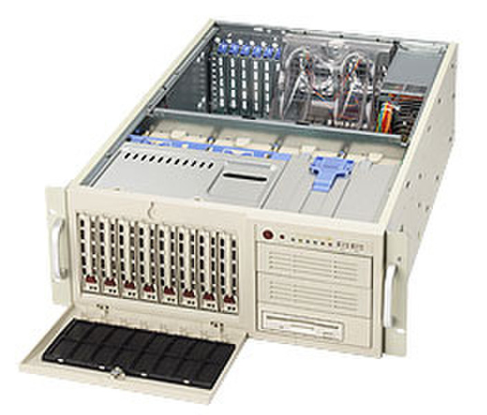 Supermicro SuperServer 7044H-X8RB, Black