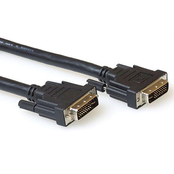 Advanced Cable Technology AK3953 1.5m DVI-I DVI-I Schwarz Videokabel-Adapter