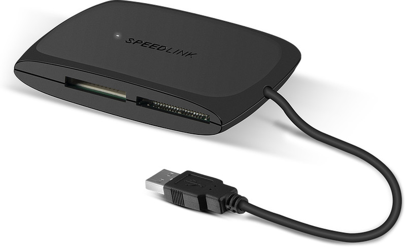 SPEEDLINK SL-150000-BK USB 2.0 устройство для чтения карт флэш-памяти