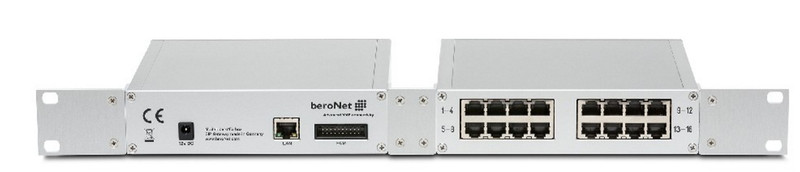 beroNet BN16FXS 10,100Мбит/с шлюз / контроллер