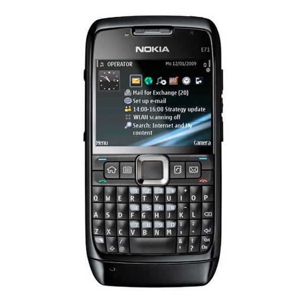 Nokia E71 Schwarz Smartphone