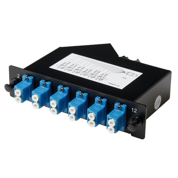 Advanced Cable Technology FA2022 LC/MTP 1pc(s) Black,Blue fiber optic adapter
