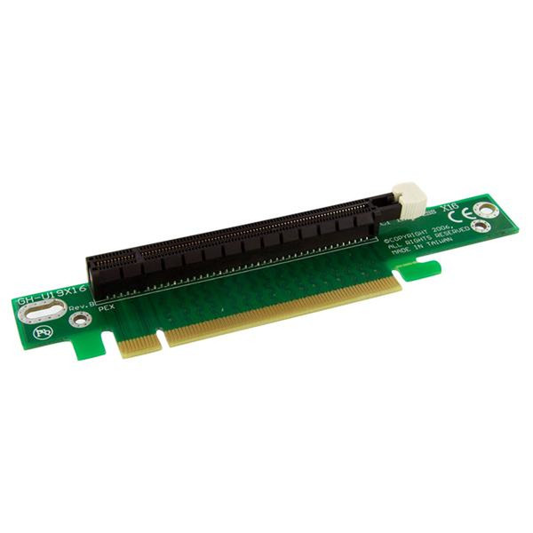 StarTech.com PCI Express Riser-Karte - x16 linker Steckplatzadapter für 1HE/2HE-Server