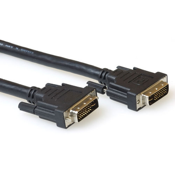 Advanced Cable Technology AK3948 0.5м DVI-I DVI-I Черный DVI кабель