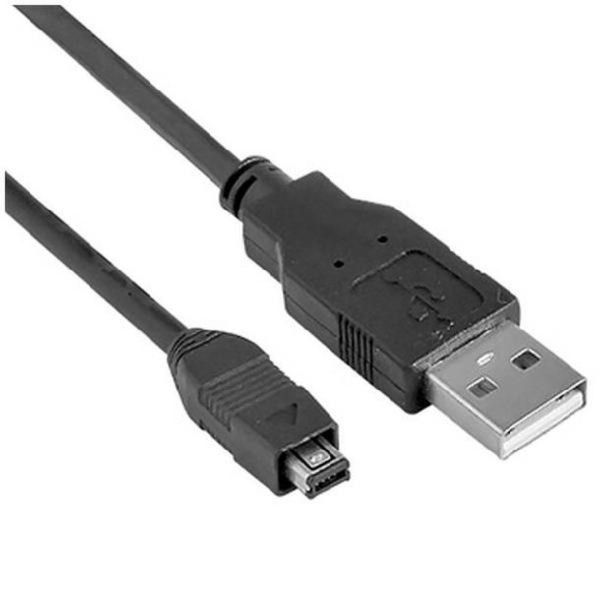 Nilox 07NXUD0200201 2м USB A Mini-USB B Черный кабель USB