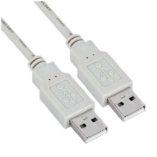 Nilox 07NXU205AM201 5м USB A USB A Белый кабель USB