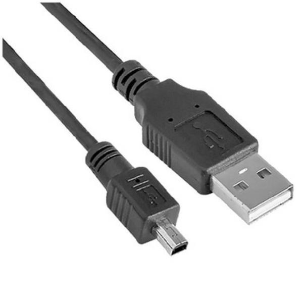 Nilox 07NXU203MB201 3m USB A Mini-USB B Black USB cable